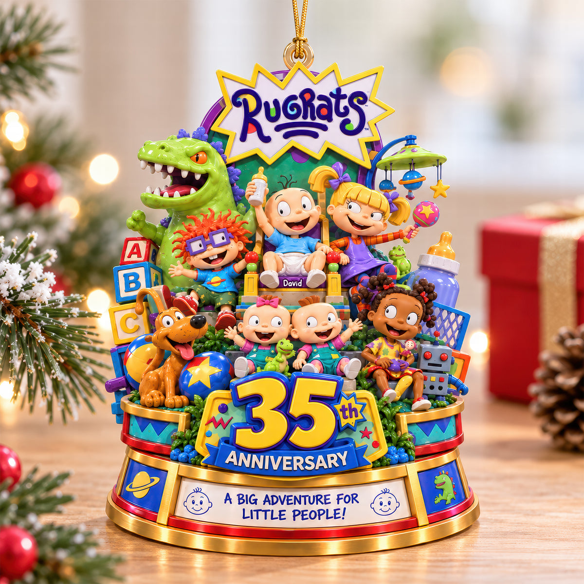 Celebrated 35th Anniversary Reveals The World From A Baby's Point Of View Acrylic Ornament - Personalized Christmas Gifts 04ohqn210926