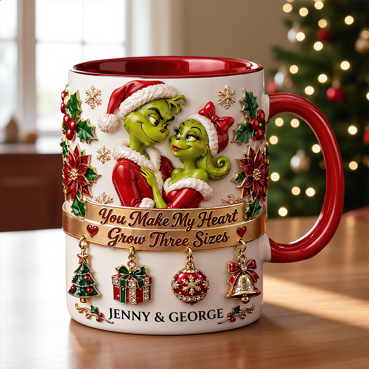 Love Story Coffee Mug - Personalized Gifts For Couple 01PATN191026-Homacus