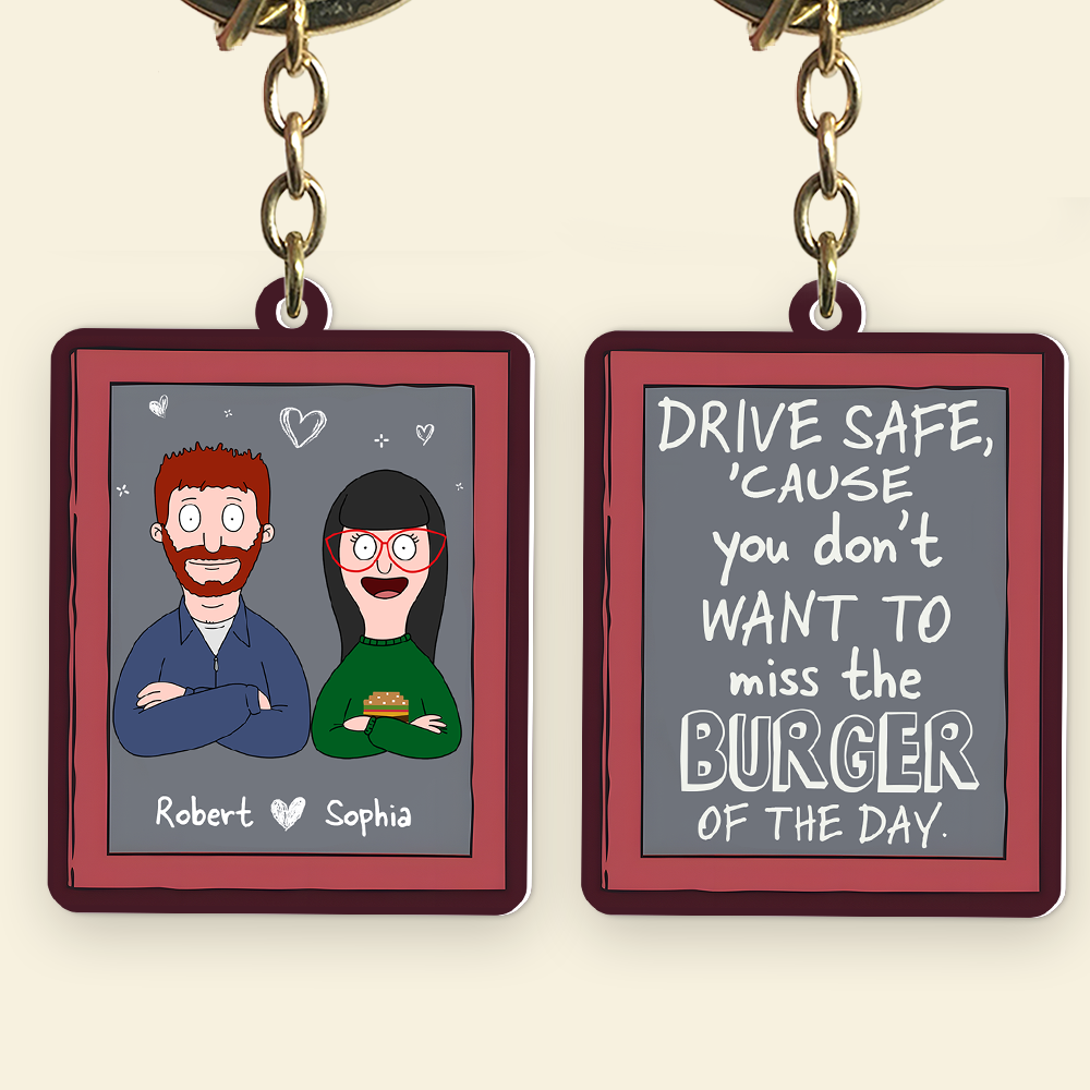 Personalized Gifts For Couple Keychain 04topu080125hg-Homacus