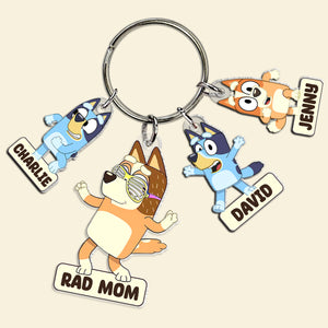 Personalized Gifts For Mom Keychain With Charms 06natn170424-Homacus