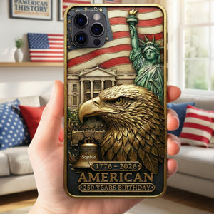 America 250th Anniversary Phone Case - Personalized Gifts 02toqn020226-Homacus