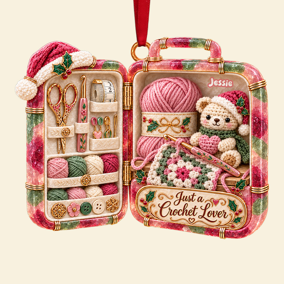 Handmade Craft Acrylic Ornament - Personalized Gifts For Crochet Lovers 01tota141026-Homacus