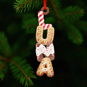 Cookies Alphabet Christmas Ornament Personalized Gifts 02HYDT291025-Homacus