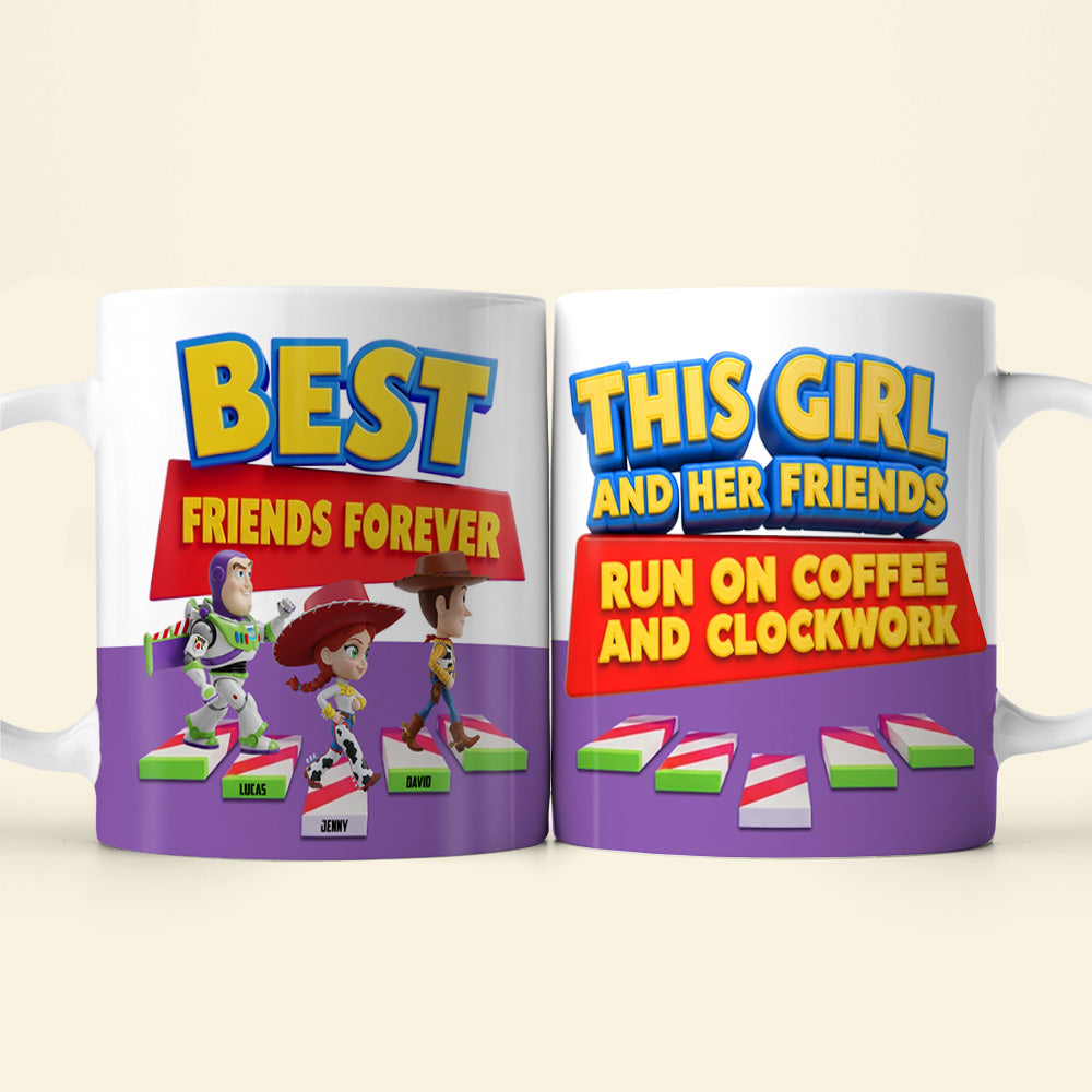 Personalized Gifts For Friend Coffee Mug, Toy Fans 01TGTN120625-Homacus