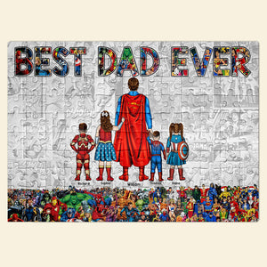 Personalized Gifts For Dad Jigsaw Puzzle, Best Dad Story 021qhqn200325pa-Homacus