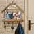 Cartoon Couple Wood Key Hanger - Personalized Gifts For Couple 05ohqn290525-Homacus