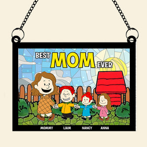 Personalized Gifts For Mom Suncatcher Ornament 03kapu230424da-Homacus