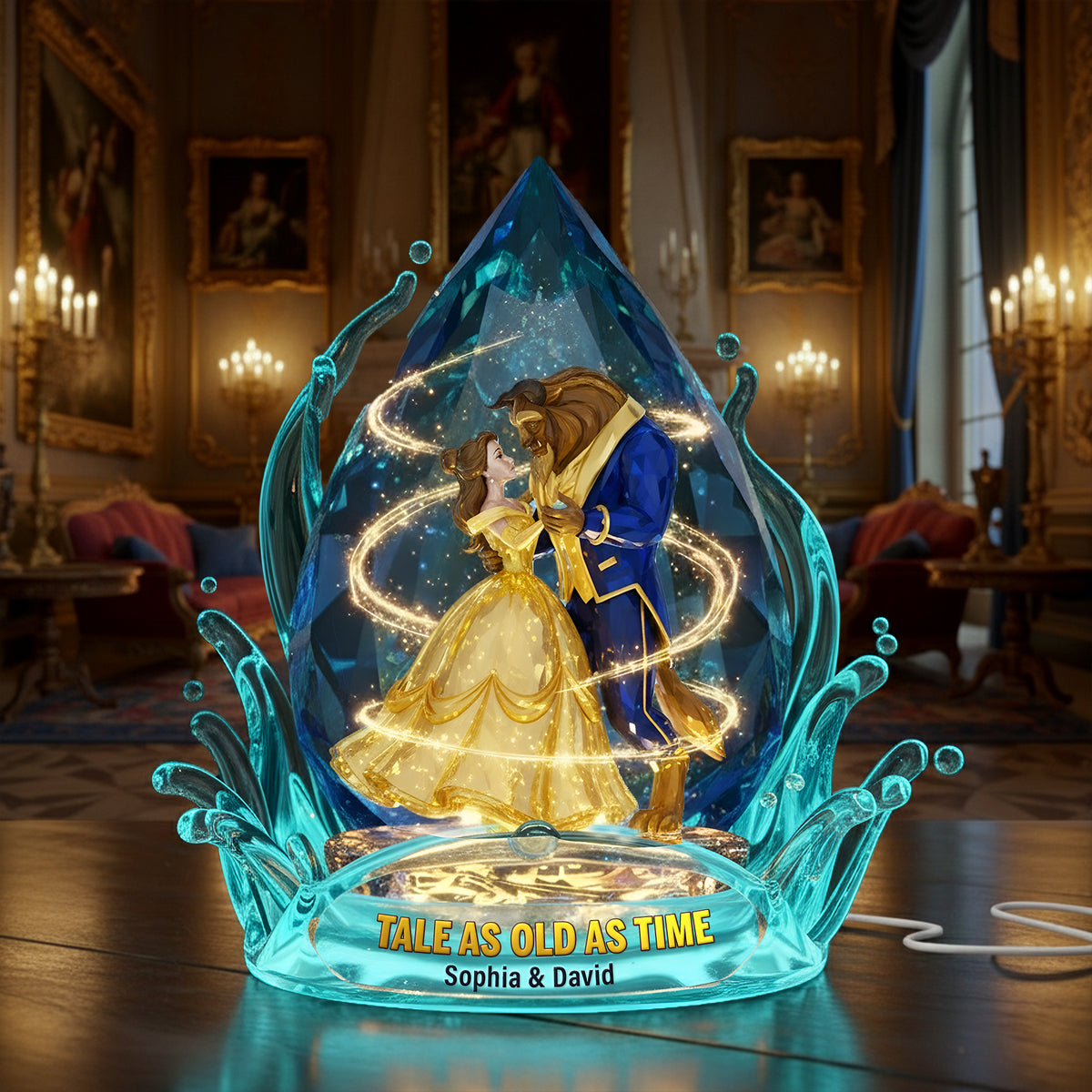 Romantic Couple Acrylic Light Box - Personalized Gifts For Couple 07tolu291125-Homacus