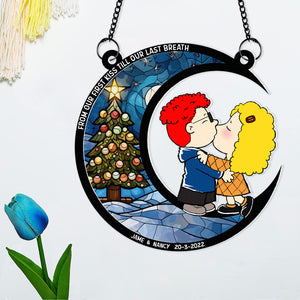 Personalized Christmas Gifts For Couple Suncatcher Ornament 03topu220724hg-Homacus