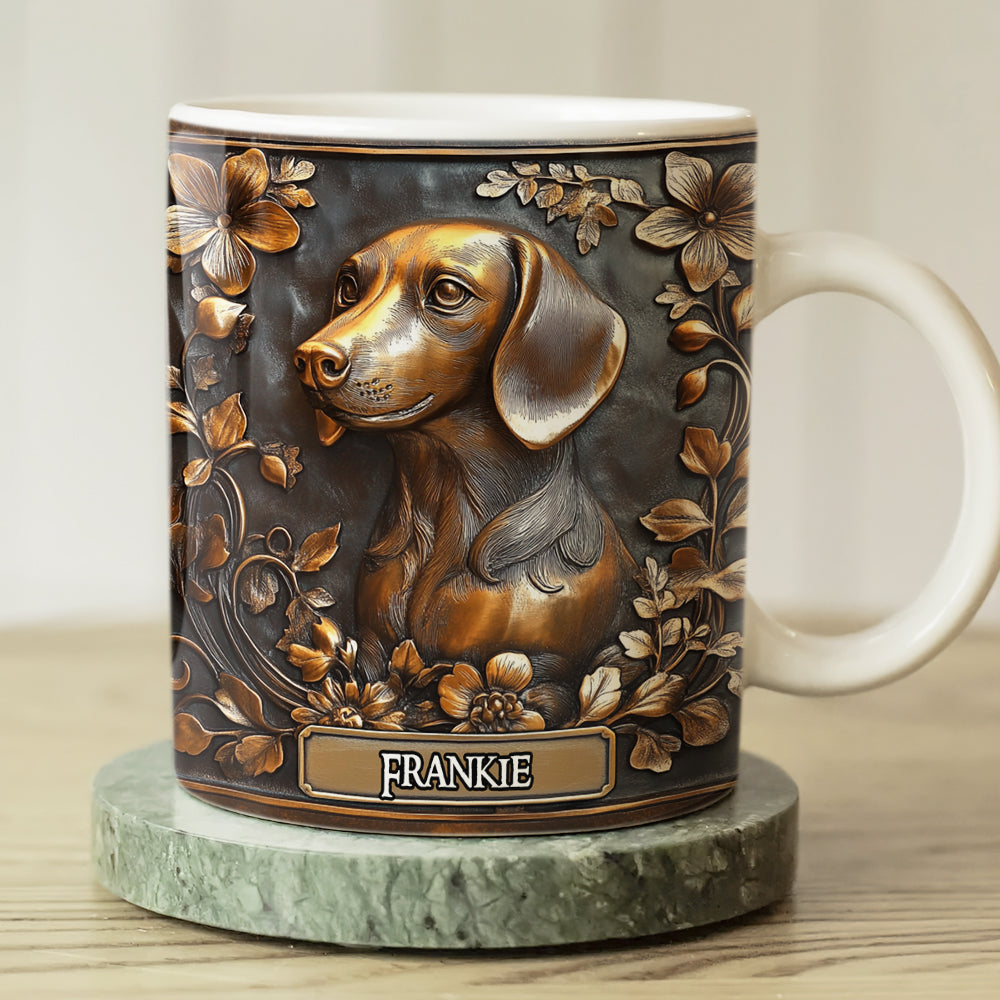 Personalized Gifts For Dog Lovers Coffee Mug 03TGDT240225-Homacus
