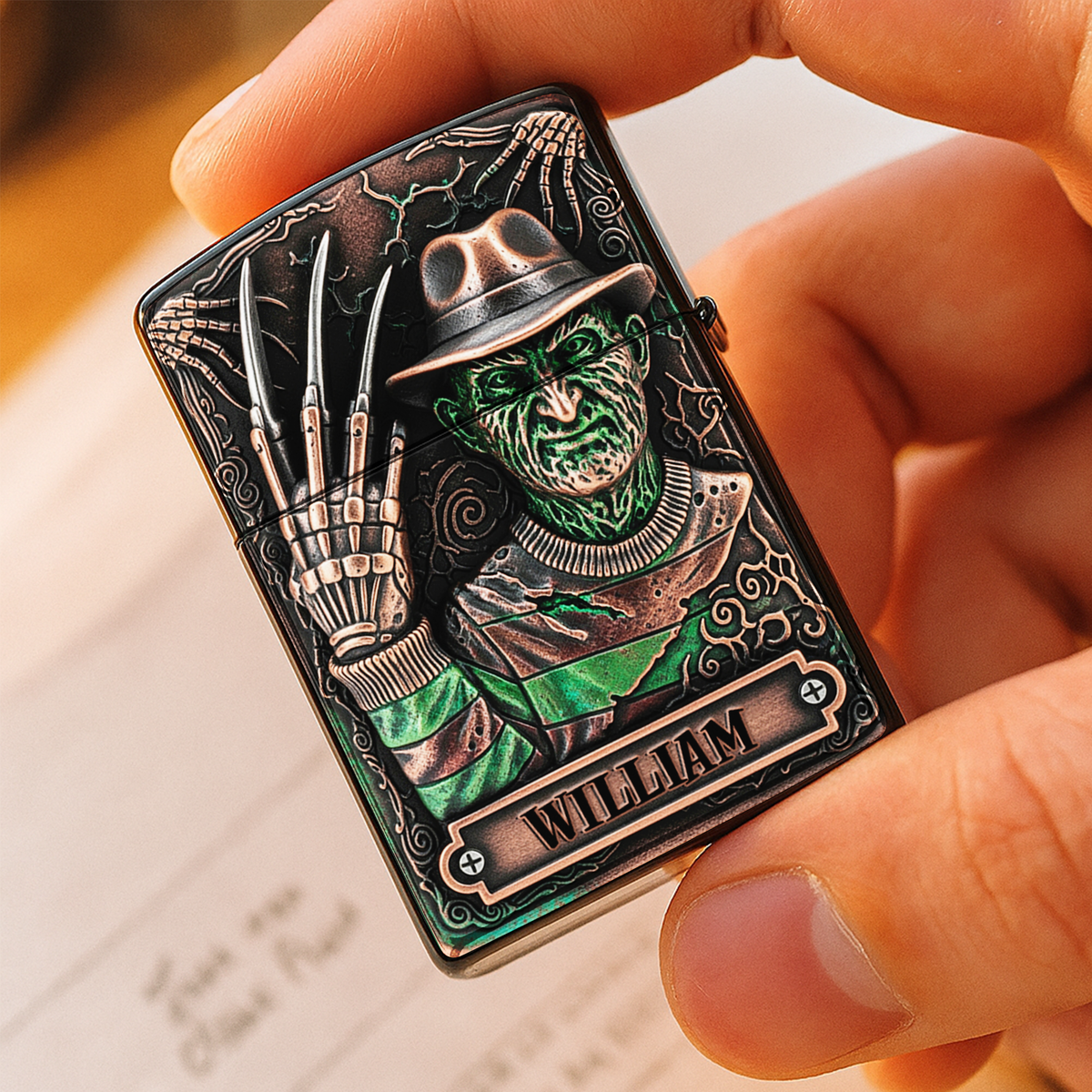 Creepy Characters Lighter - Personalized Halloween Gifts-Homacus