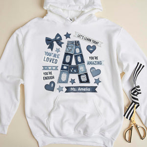 Alphabet Teacher Shirt – Personalized Gifts For Teacher 05tgqn300625-Homacus