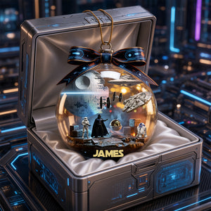 Space Scene Ornament - Personalized Christmas Gifts For Space Lovers 01OHLU200826-Homacus