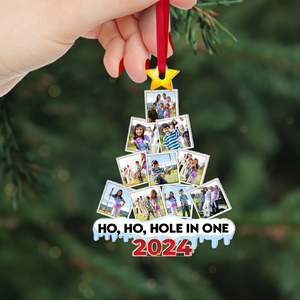 Golf Custom Photo Acrylic Christmas Ornament 03HUPU270924 ct141124-Homacus