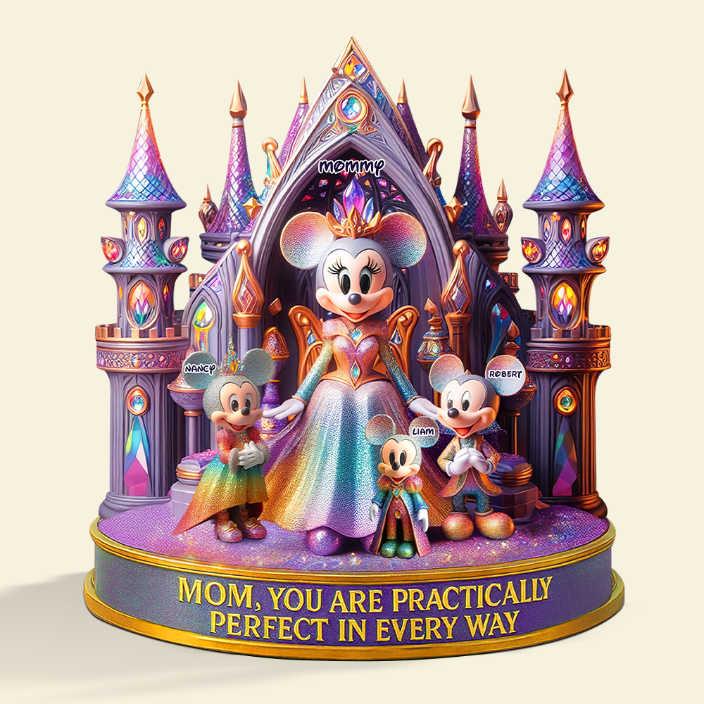 Personalized Gifts For Mom Acrylic Plaque, Practically Perfect In Every Way 03TGPU100425-Homacus