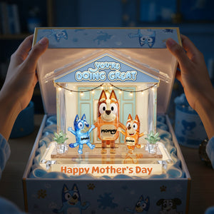 Happy Mother's Day Acrylic Light Box - Personalized Gifts For Mother 03nalu150426-Homacus