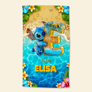 Holiday Beach Towel Personalized Gifts For Friends 03TGDT110725-Homacus