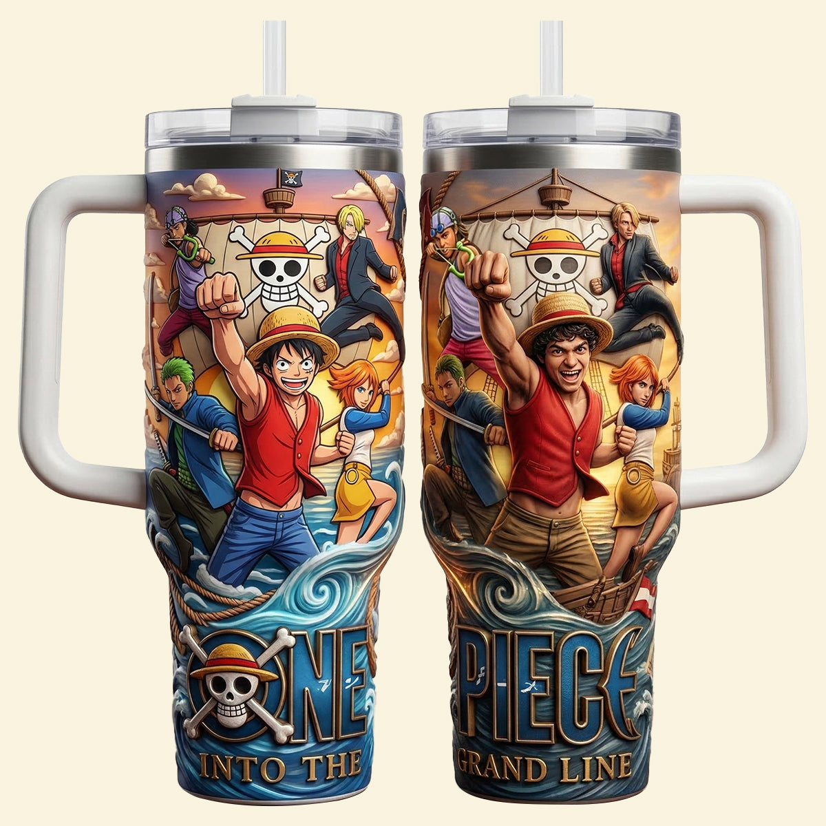 Ocean Adventure Crew Tumbler - Personalized Gift 03NATN180326-Homacus