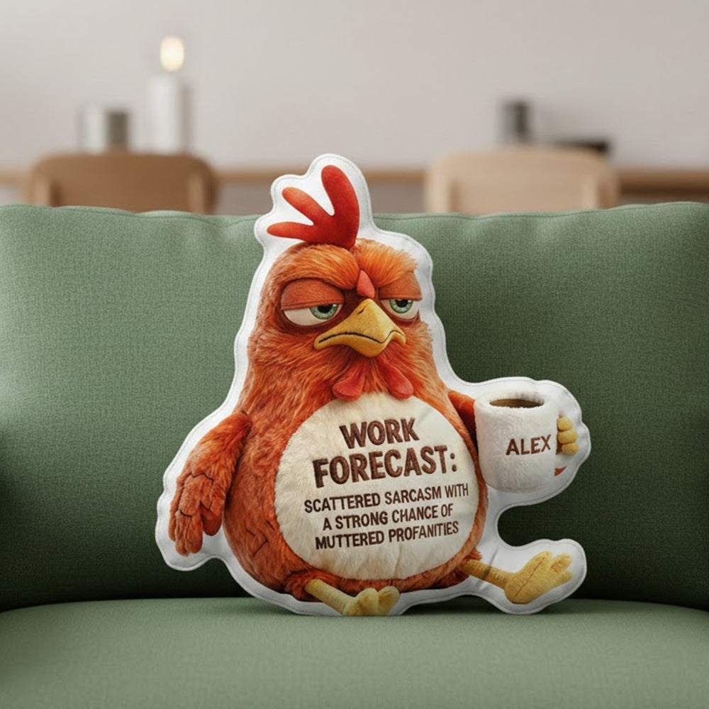 Sarcasm Office Worker Custom Shape Pillow, Personalized Gifts For Coworkers 05qhtn141125-Homacus