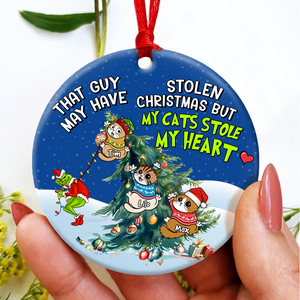 Personalized Gifts For Cat Lover Christmas Ornament 03acpu211024-Homacus