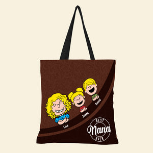 Personalized Gifts For Mom Tote Bag Best Mom Ever 02OHMH070125HH-Homacus