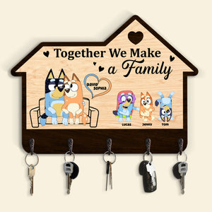 Personalized Gifts For Family Key Hanger 04natn250624-Homacus