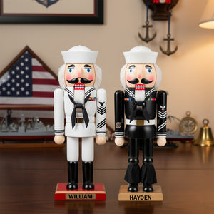 Service Pride Nutcracker Acrylic Plaque - Personalized Gifts For Veteran 04HYLU170925-Homacus