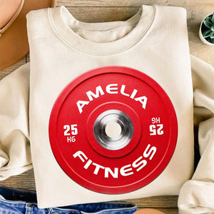 Personalized Christmas Gift For Gymer Shirt Bumper Plate 02ACDT311024-Homacus