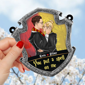 Personalized Gifts For Couple Suncatcher Ornament 04HUDT250524TM-Homacus