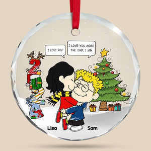 Couple Ornament - Personalized Gifts for Couple-Homacus