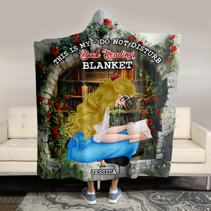 Personalized Gifts For Book Lover Blanket Hoodie 01tgpu271124hg-Homacus