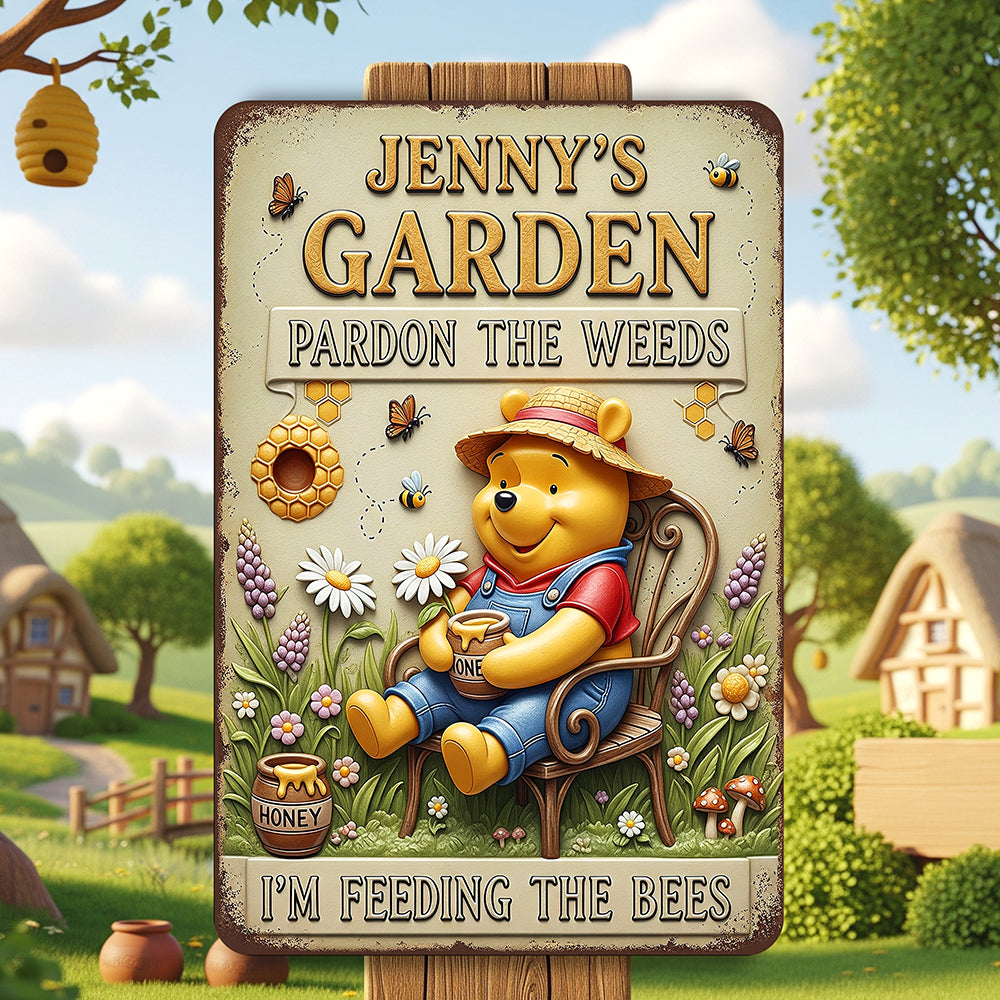 Garden Metal Sign - Personalized Gifts For Garden Lovers 06ohqn050625-Homacus