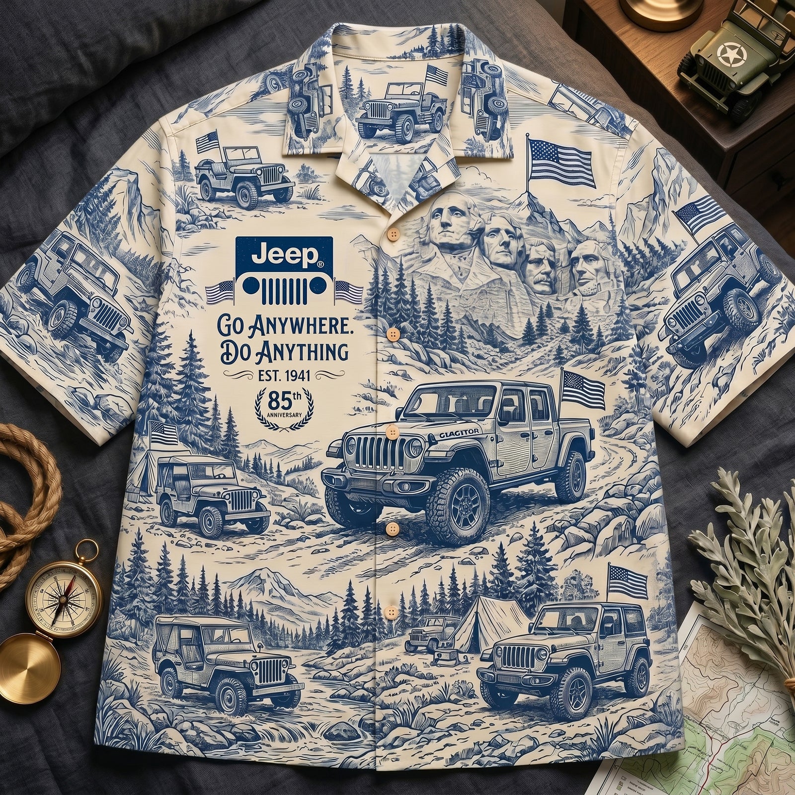 Road Trip Ready Hawaiian Shirt - Personalized Gifts 01PALU180626-Homacus