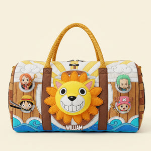 Personalized Christmas Gifts For Cartoon Lovers Quilted Duffle Bag 02natn031025-Homacus