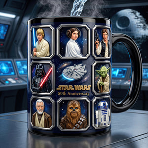 Warriors Precious Journey Merry 50th Anniversary Magic Mug - Personalized Gifts 01nadt141026-Homacus