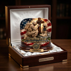 America 250th Anniversary Veteran Acrylic Plaque - Personalized Gifts For Veterans 05TOLU280326