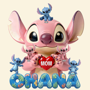 Cute Aliens Family Acrylic Plaque - Personalized Gifts For Mom 01natn070226-Homacus