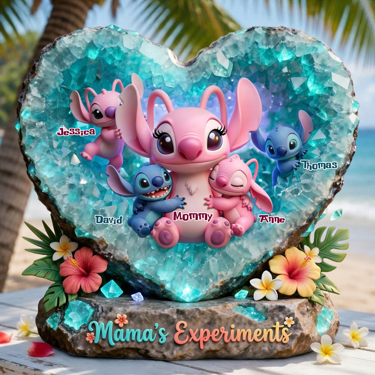 Mama's Experiments Acrylic Plaque - Personalized Gifts For Mother's Day 04hulu040426-Homacus