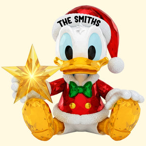 Personalized Gifts For Family Acrylic Christmas Tree Topper 07pgtn141125-Homacus