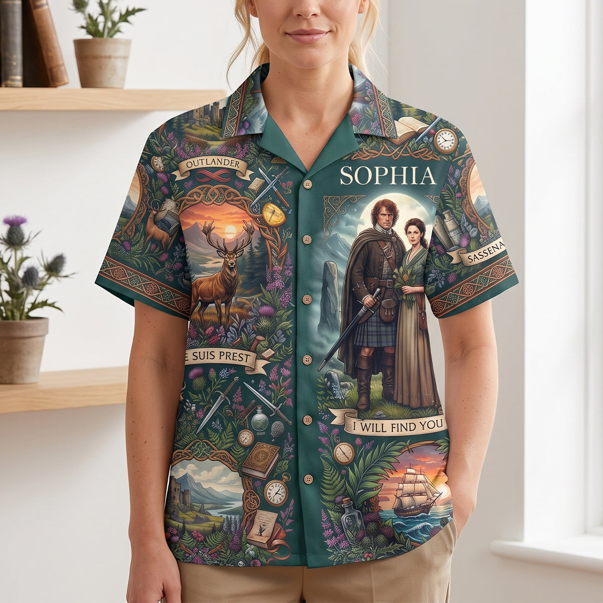 Rustic Highlands Hawaiian Shirt - Personalized Gifts 02HUTN030726-Homacus