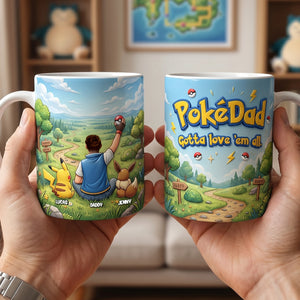 Adventure Dad And Kids Coffee Mug - Personalized Gifts For Dads 03natn010526-Homacus