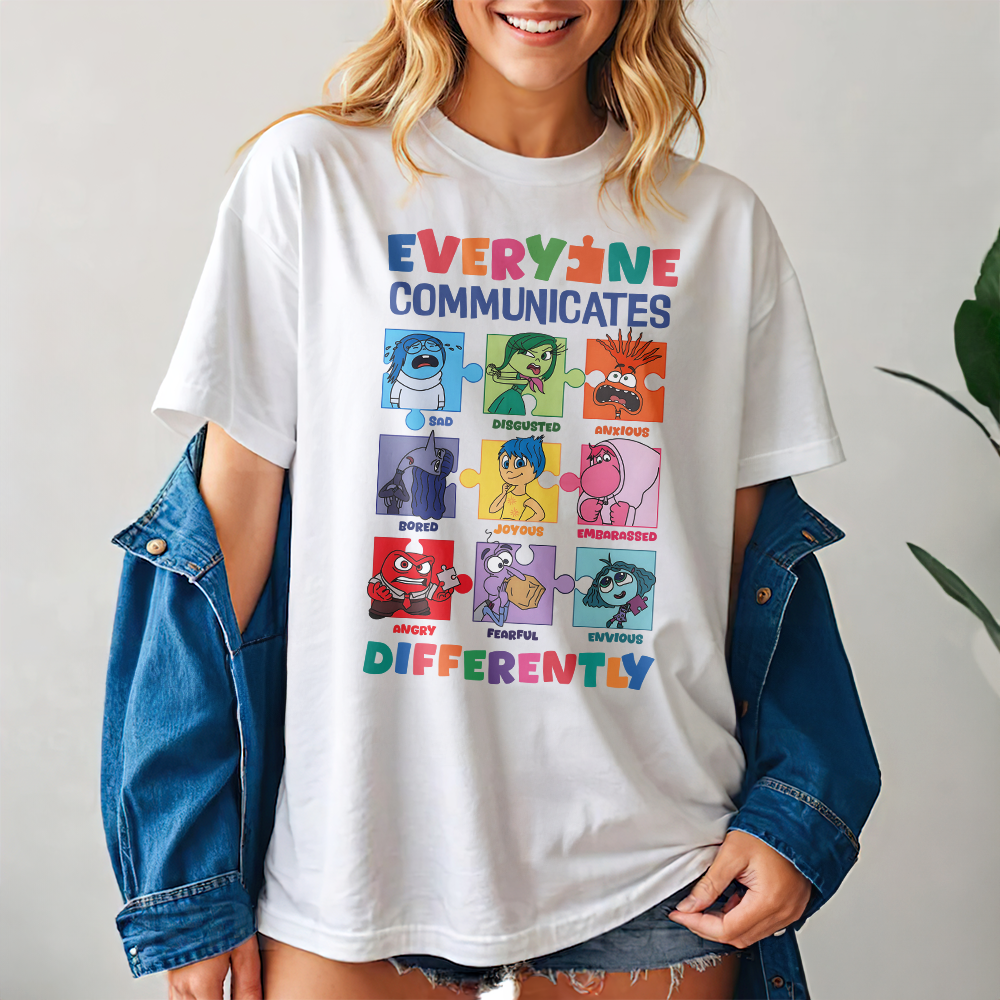 Autism Awareness Shirt Everyone Communicates Differently 02hupu240225-Homacus