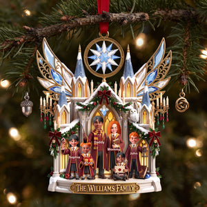 Fantasy World Family Acrylic Ornament - Personalized Christmas Gifts For Family 06halu030926