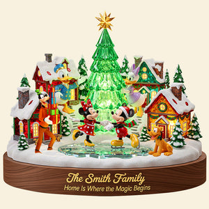 Cute Characters Acrylic Light Box Personalized Christmas Gifts For Family 02pgtn041125-Homacus
