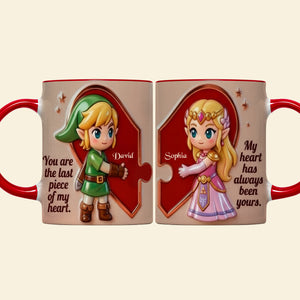 Set Of 2 Coffee Mugs - Lovely Couple - Personalized Coffee Mug Set 02toqn220126-Homacus