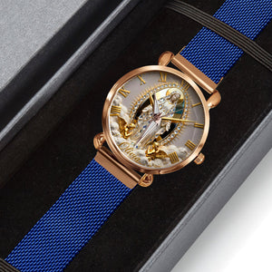Virgin Mary Mesh Strap Quartz Watch – Personalized Gifts For Christian 04tgqn090126-Homacus