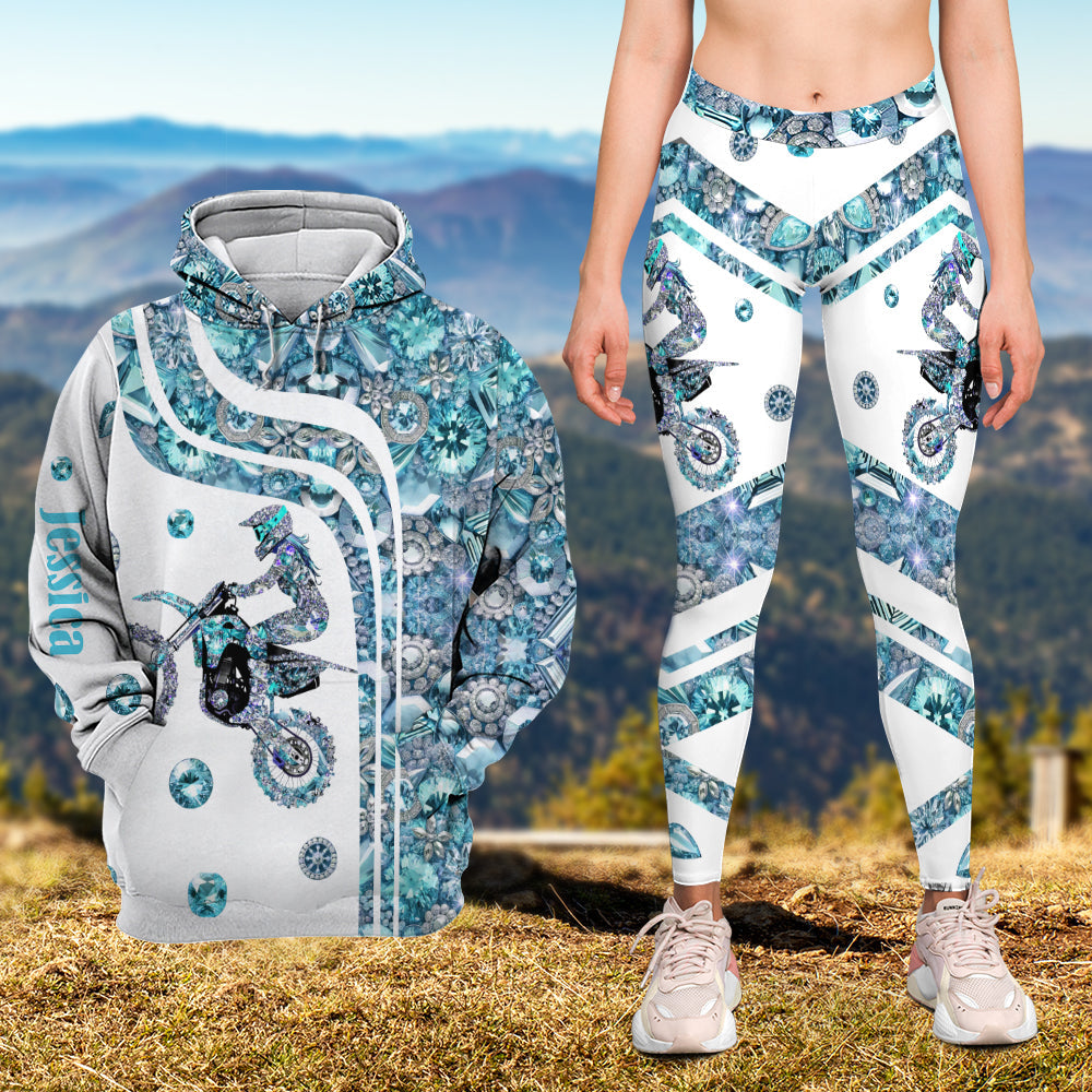 Personalized Gifts For Motocross Lovers Set Hoodie & Leggings 03tgtn060325-Homacus