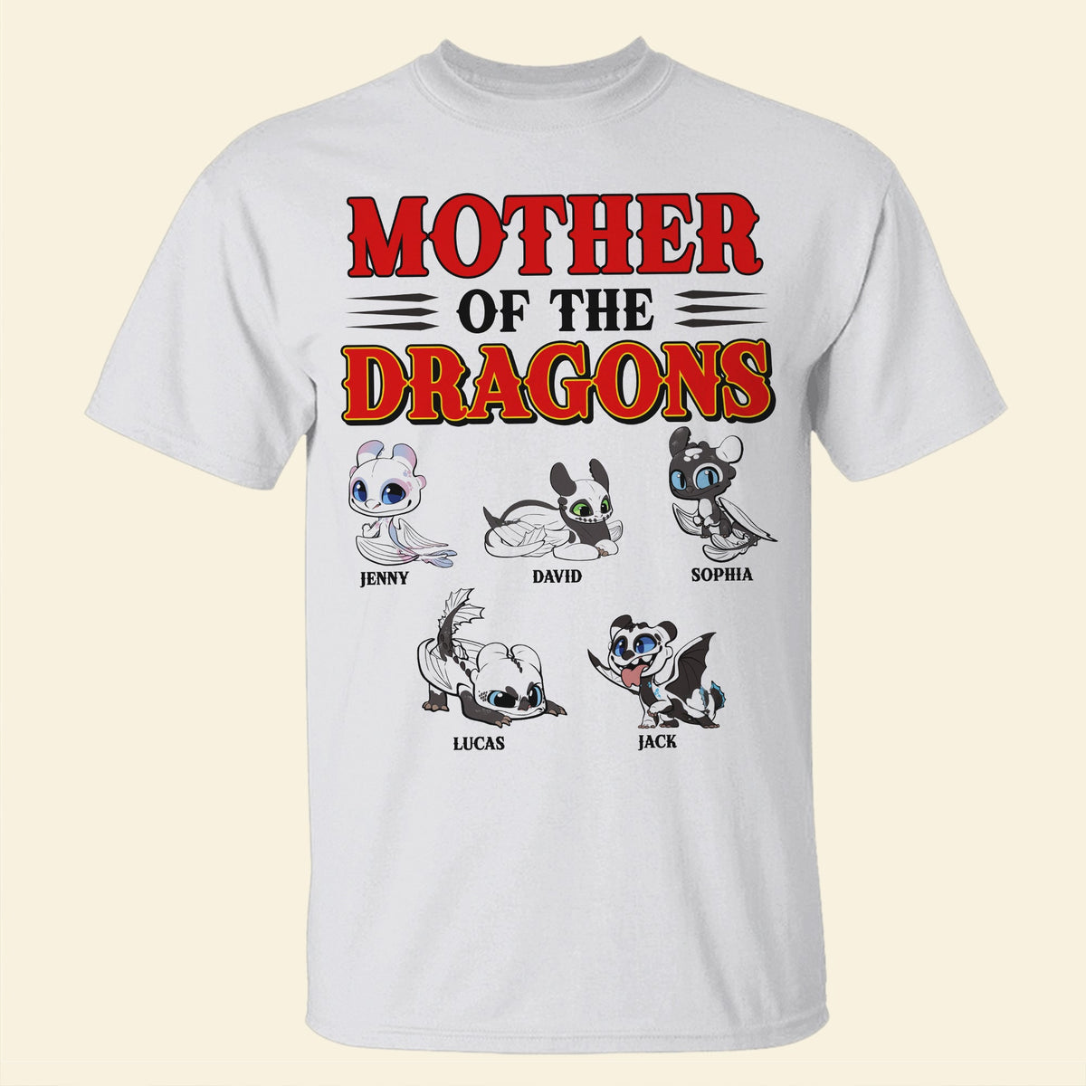 Cartoon Characters Personalized Gifts For Mom Shirt 01katn250225-Homacus