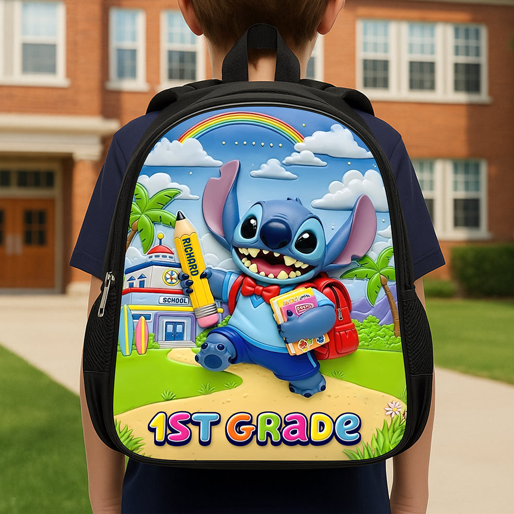 Adorable Cartoon School Bag - Personalized Gifts For Kids 01toqn060825-Homacus