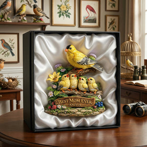 Bird Mom Acrylic Plaque - Personalized Gifts For Mother's Day Plaque 02TYTN300326-Homacus